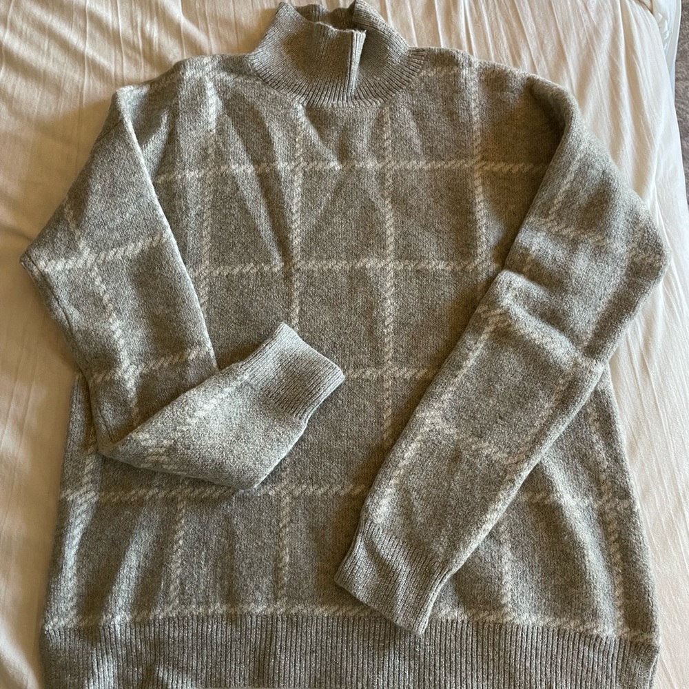 Rachel Zoe Gray Turtleneck Sweater